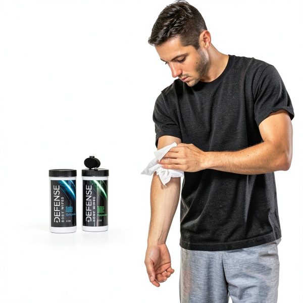 Defense Soap All Natural Body Wipes 40 Count Pack of 2 Wipes-6