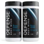 Defense Soap All Natural Body Wipes 40 Count Pack of 2 Wipes-0